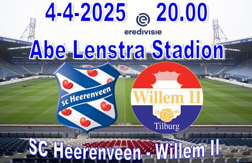 Heerenveen - willem ii